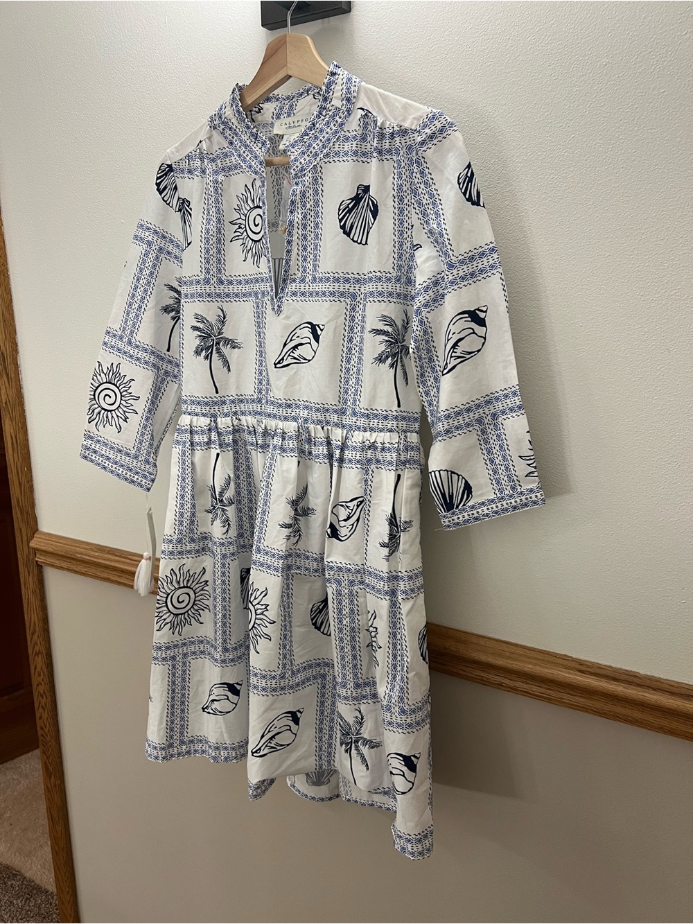 NWT Calypso St. Barth Dress Beach Vacation Mini Dress size small retails $179 - Picture 4 of 10